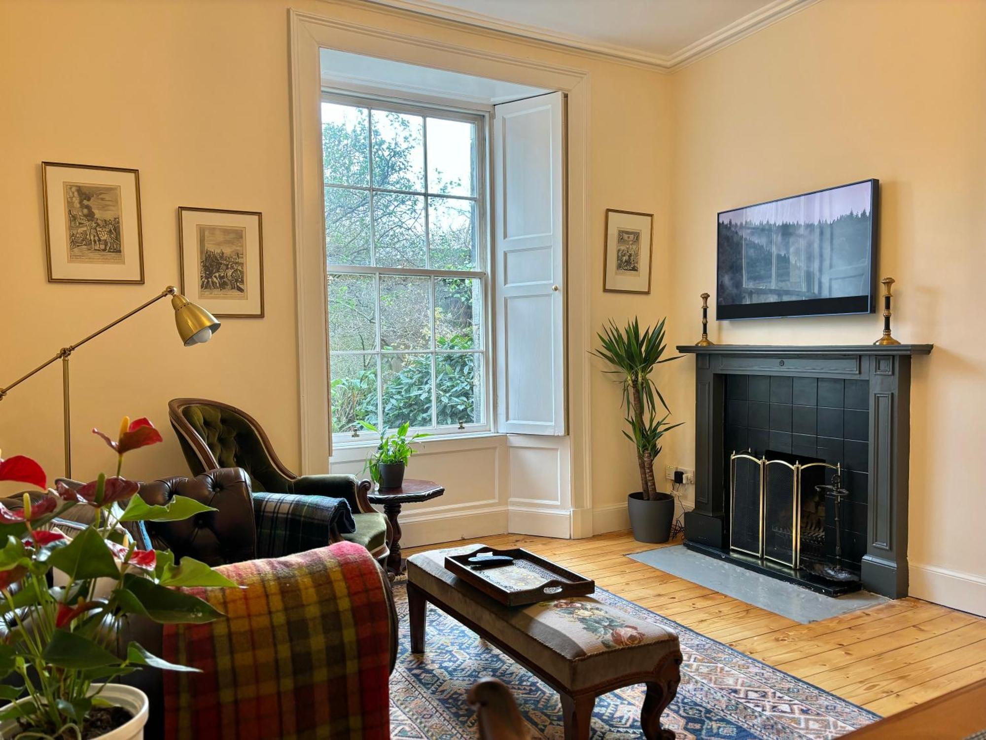 Cosy Georgian Flat Apartment EDI Exterior photo
