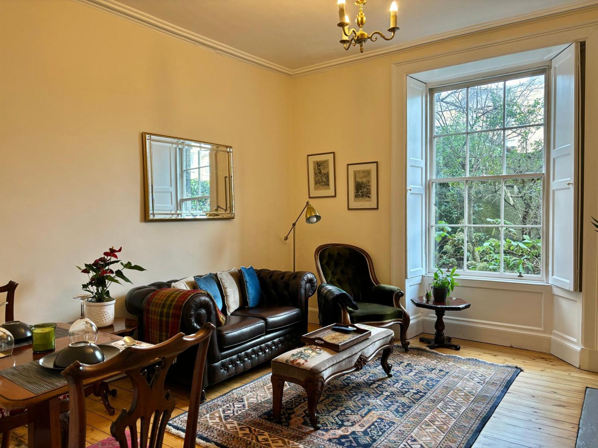 Cosy Georgian Flat Apartment EDI Exterior photo